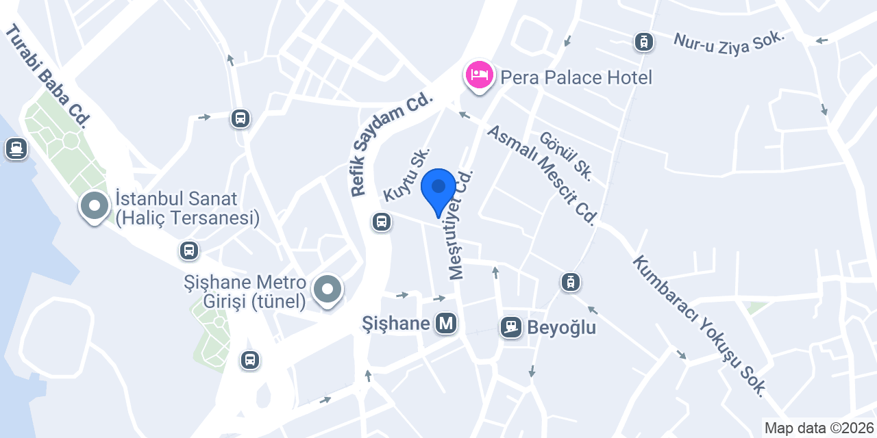 İstanbul Galata Üniversitesi konumu