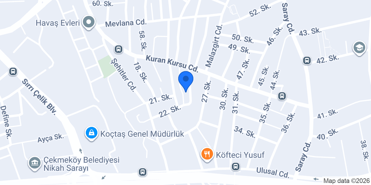 İSTANBUL CAMPERVAN konumu