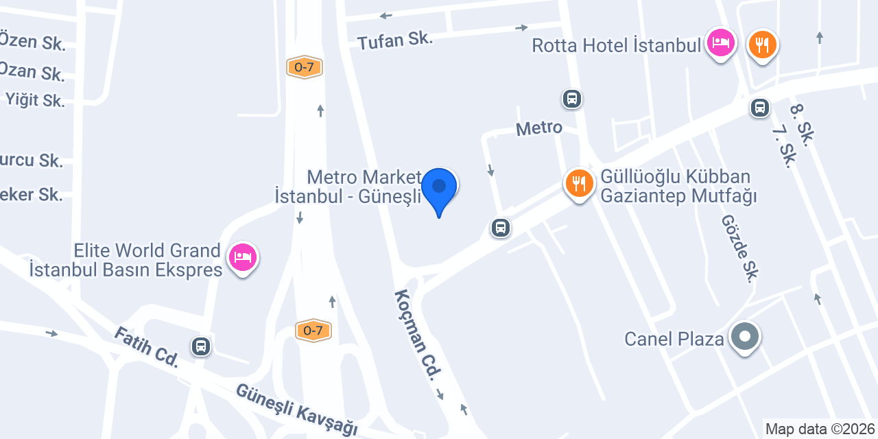 Metro Restaurant konumu
