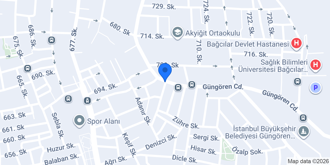 Işık Mobilya Aksesuar konumu