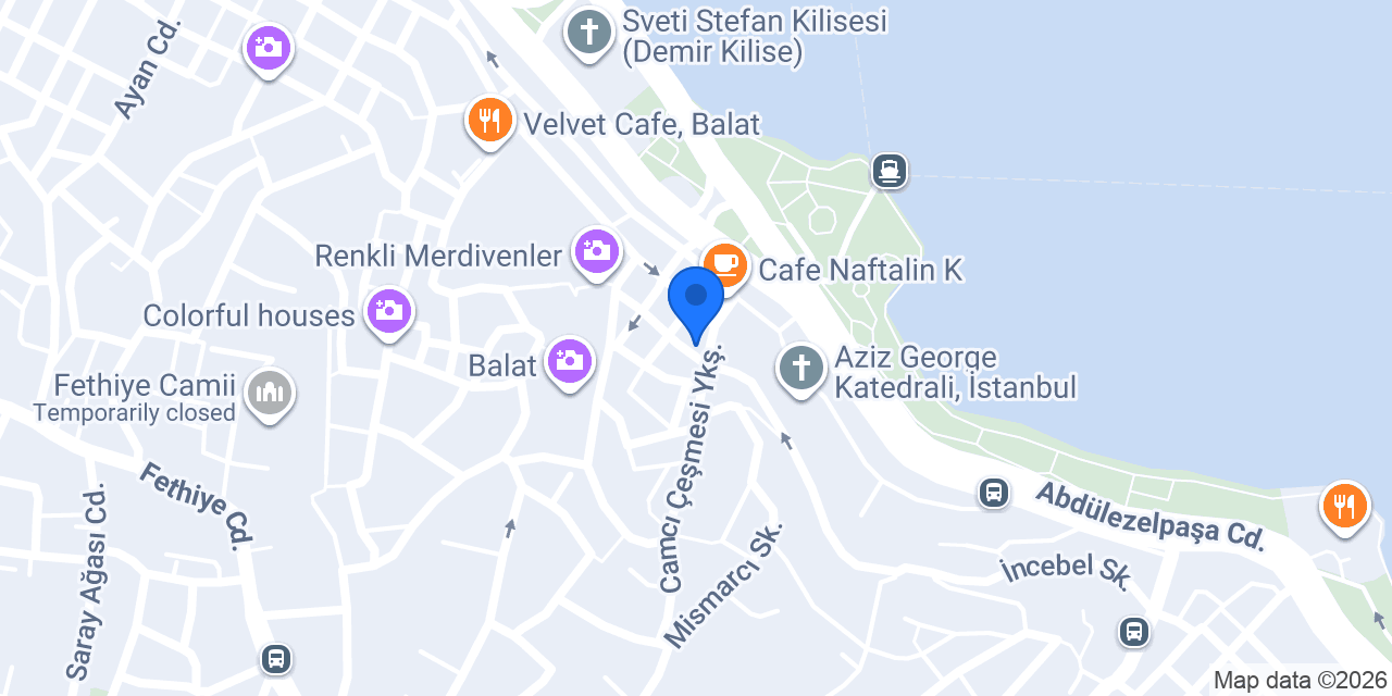 Çiçekli Şiirler Cafe konumu