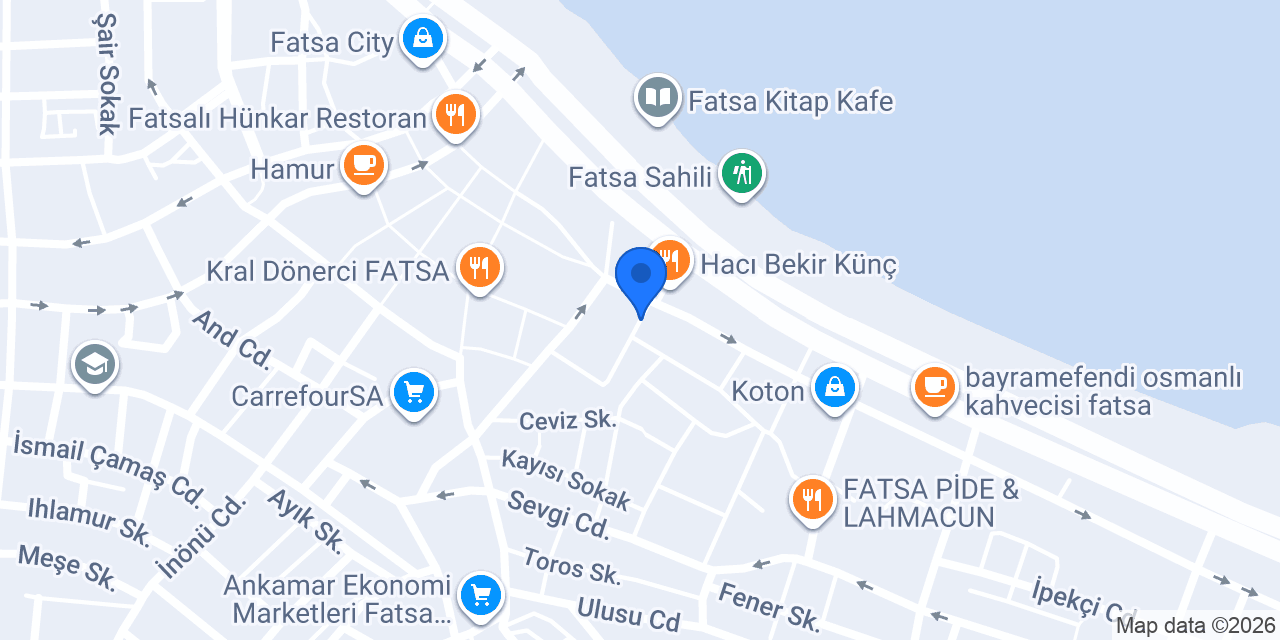 Fatsa Teknik Elektrik konumu
