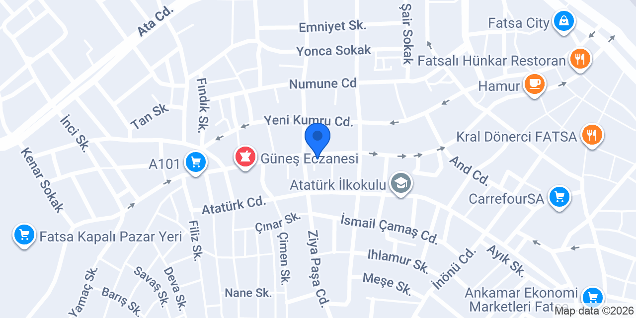 Aras Restaurant konumu