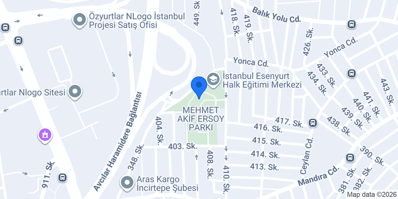 Cafe 1920 Esenyurt Şubesi konumu