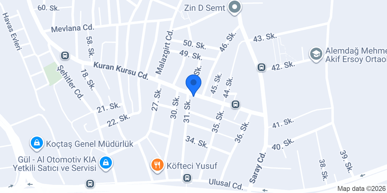 GEDİKOĞLU YAPI İSKELE SİSTEMLERİ konumu