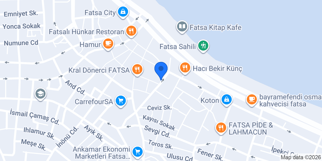 Ayna Turizm konumu