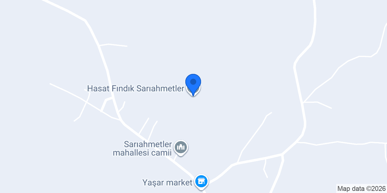 Sarıahmetler Köyü Muhtarlığı konumu