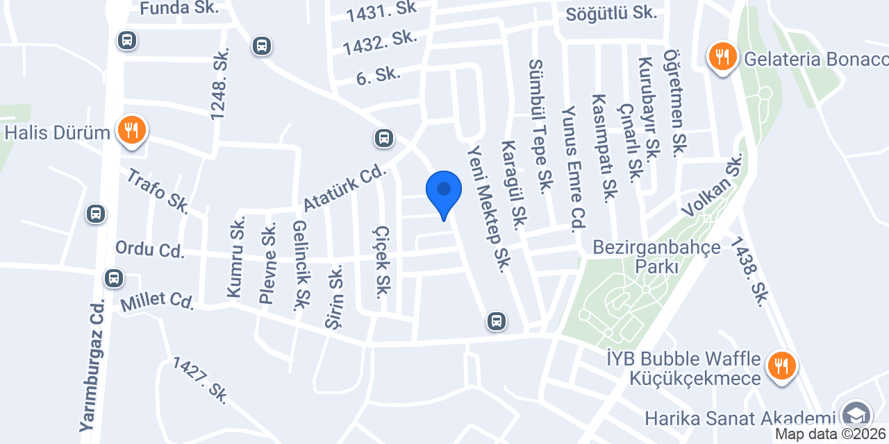 Başak Erkek Kuaförü konumu