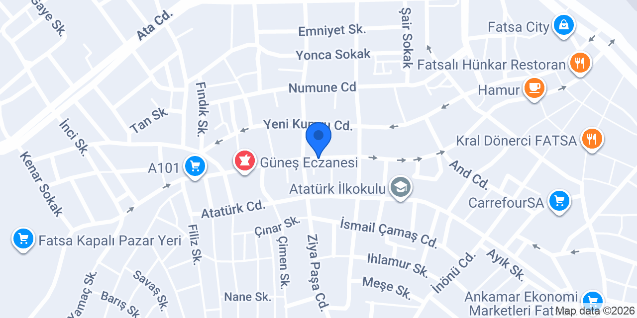 Fatih Kuafor Salonu konumu