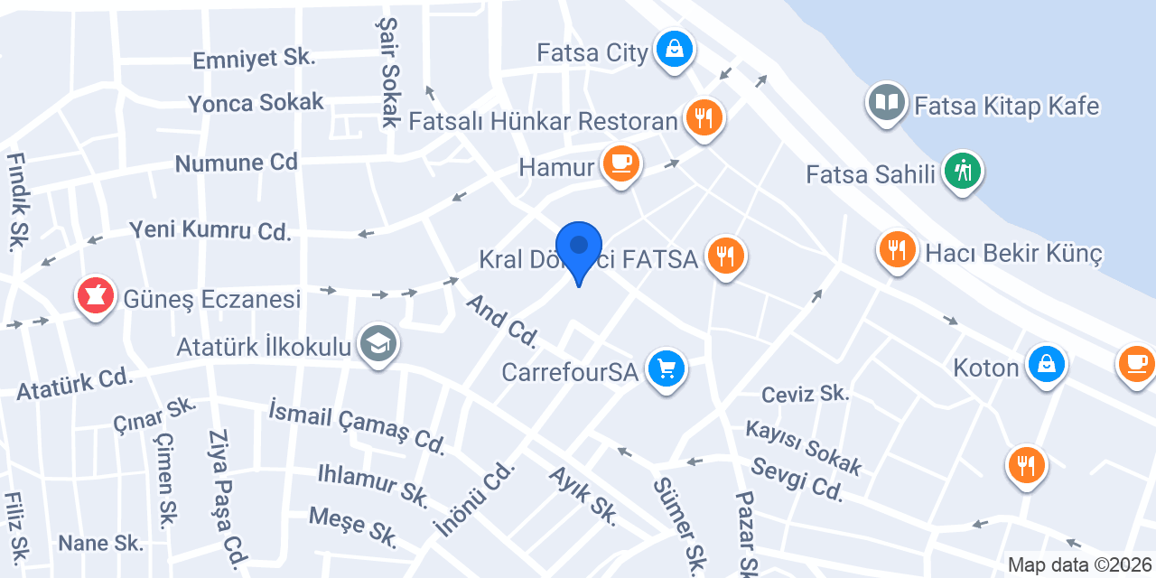 Mix Chicken (Fatsa) konumu