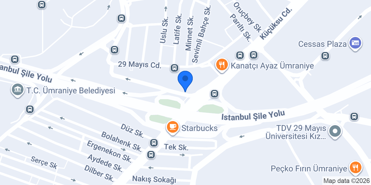 MBT Yol Yardım konumu