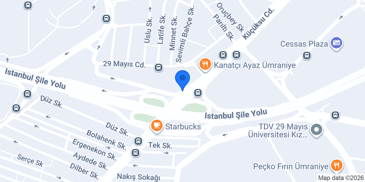 Çene Eklemi konumu