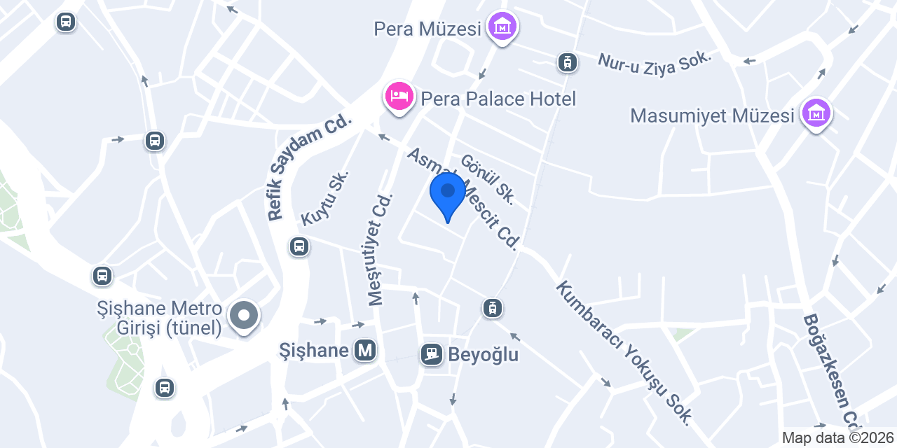 Bey Port Hotel konumu
