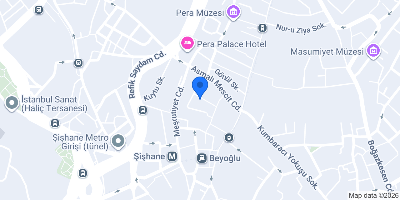 Hotel Fresia Istanbul konumu