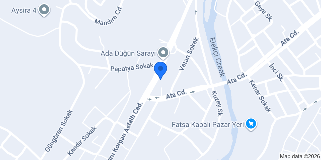Güneysu Pen konumu