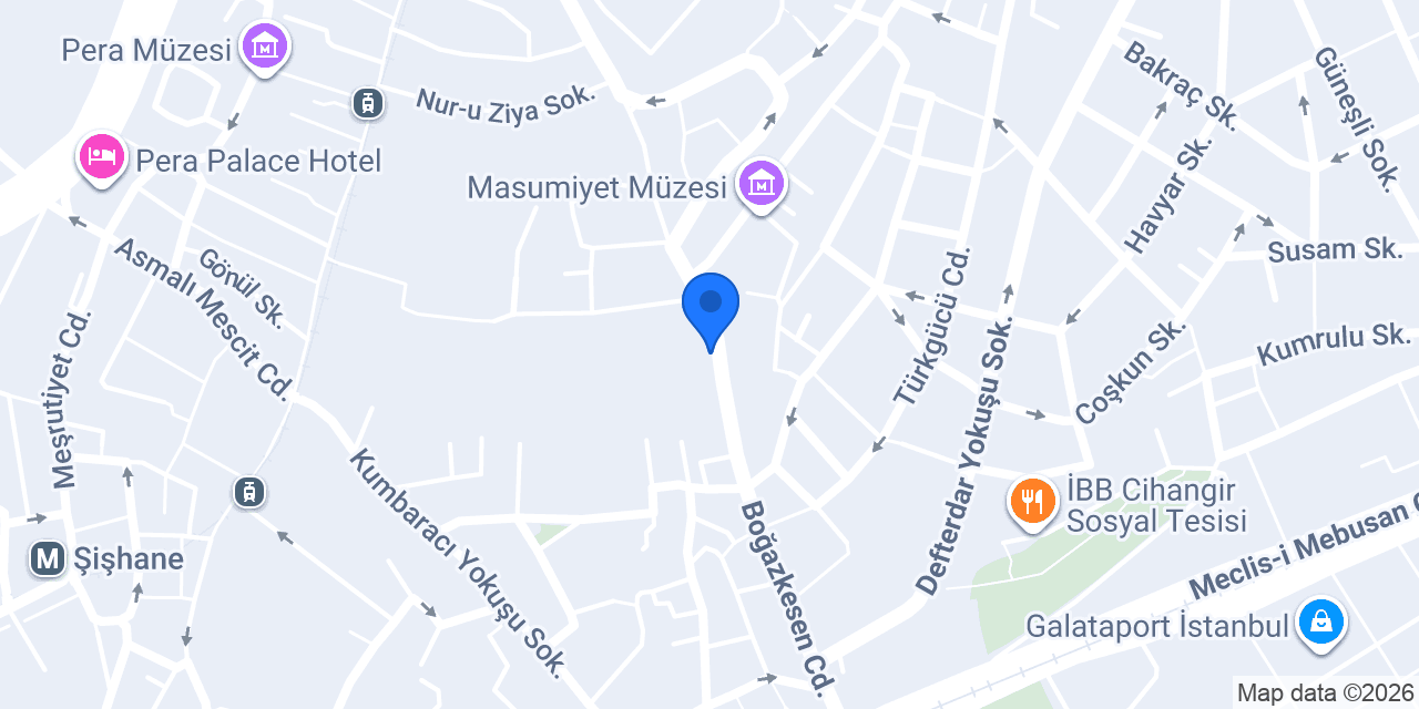 Giardin İstanbul konumu