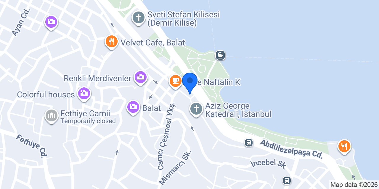 Cremma Balat konumu