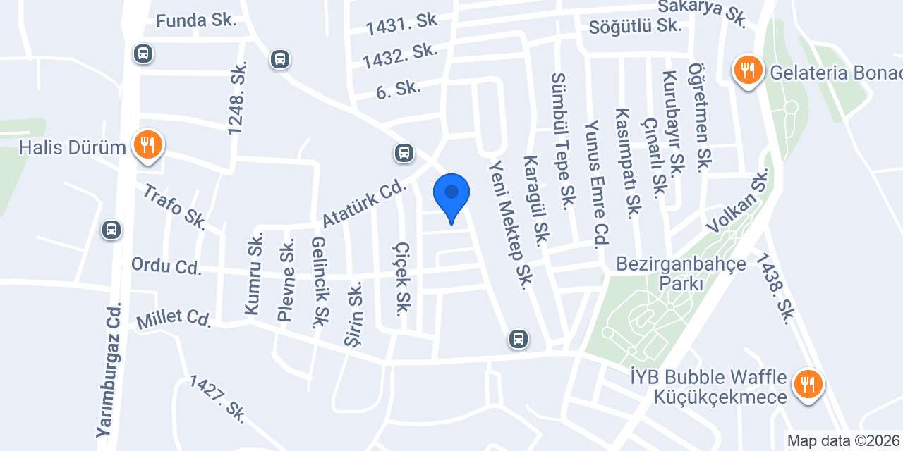Biksan İplik konumu