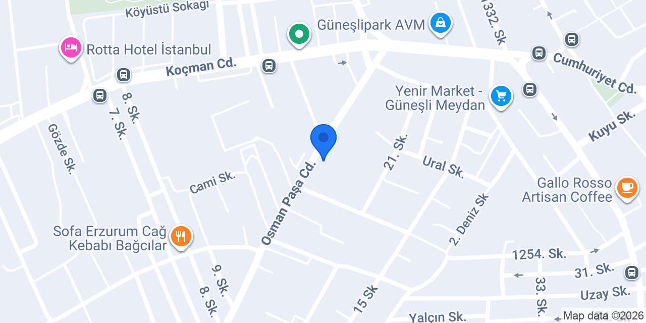 Golda Gıda San. Ve Tic A.Ş. konumu