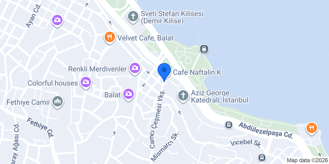 Rota Balat Coffee konumu