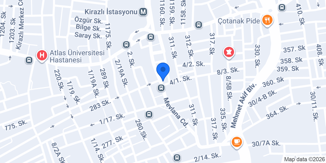 Egem Ticaret konumu