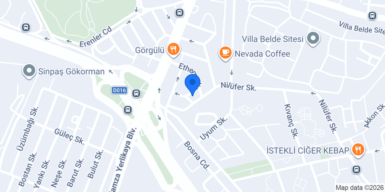 ÇAĞLAR HUKUK BÜROSU konumu