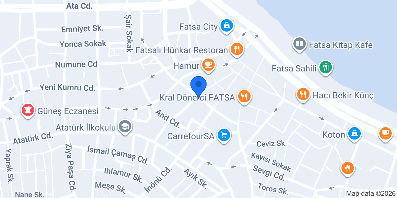 Köşem Restoran Ismail Usta konumu