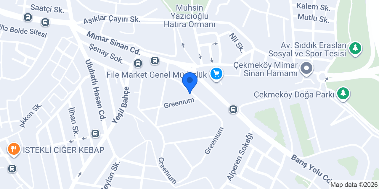 Yaprak Cafe konumu