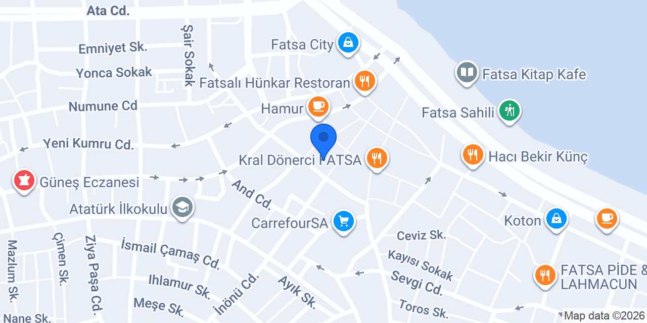 Kılıç İnşaat konumu