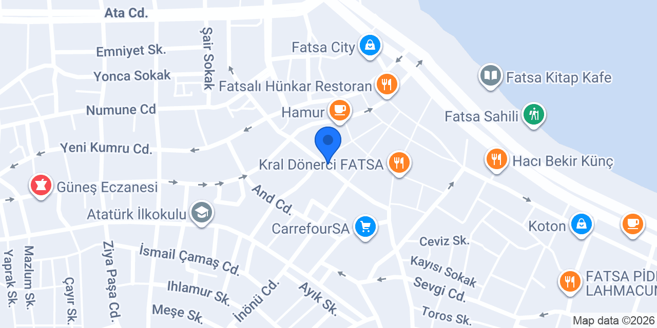 FATSA SİGORTA (İSRAFİL YARDIM) konumu