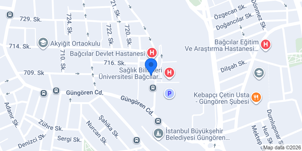 Göz Nur Optik konumu