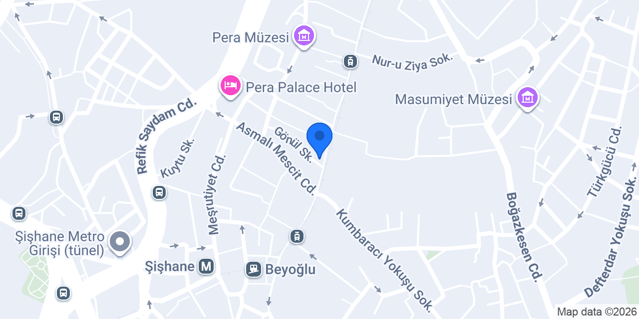 Lux Pera konumu