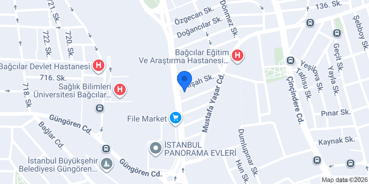 Taha Medikal Ortopedi konumu