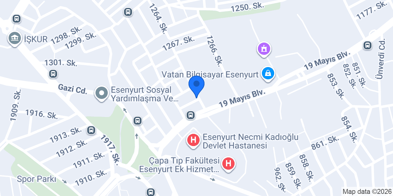 Hotel istanbul konumu
