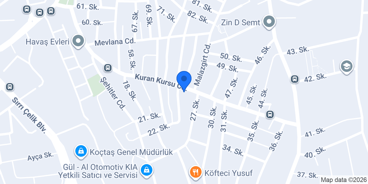 Mülk Yapı konumu