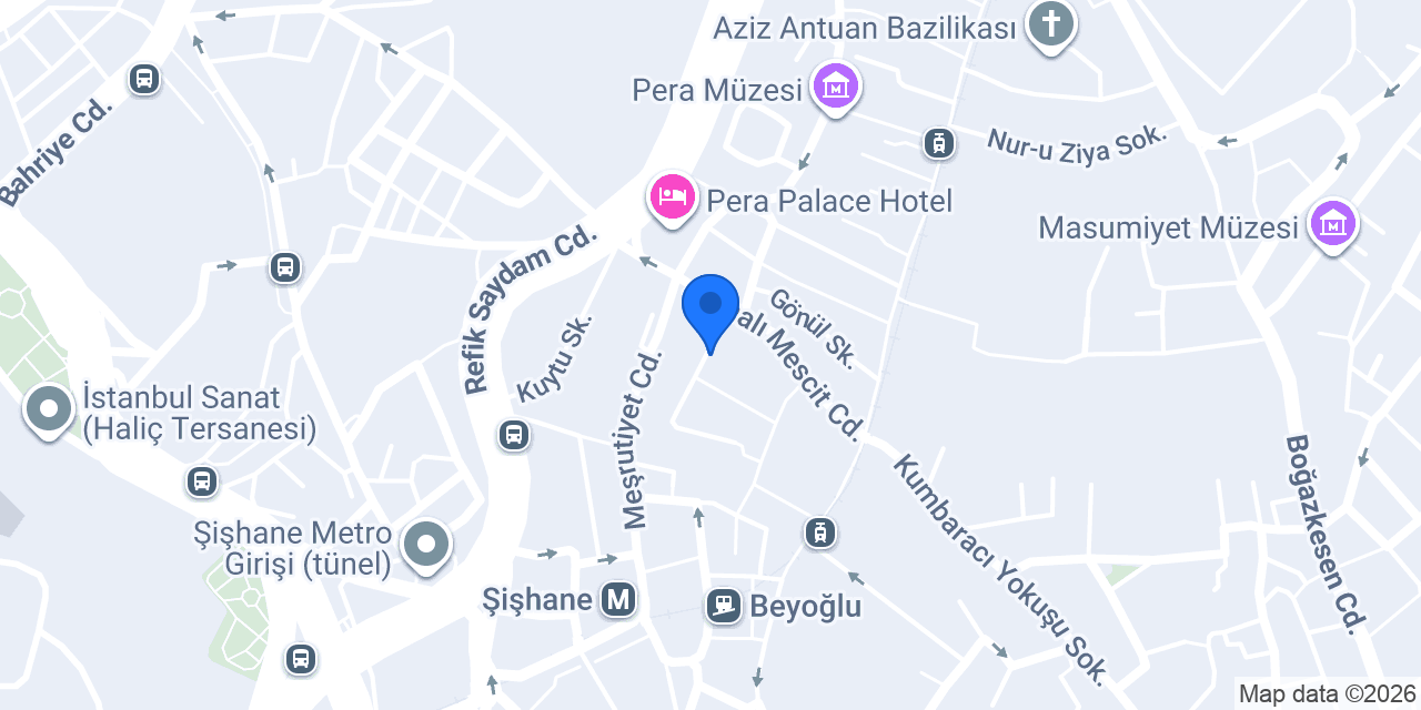 Olmadık Projeler Atölyesi konumu