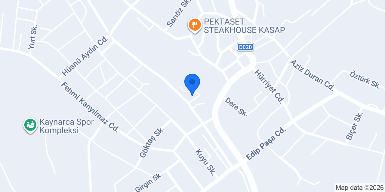KAYNARCA YAPI İNŞAAT A.Ş konumu