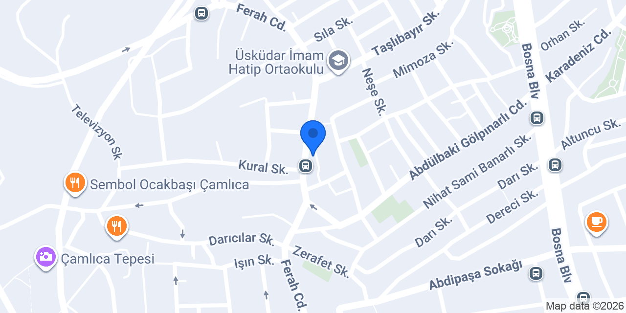 Salon Fuat & Vedat konumu