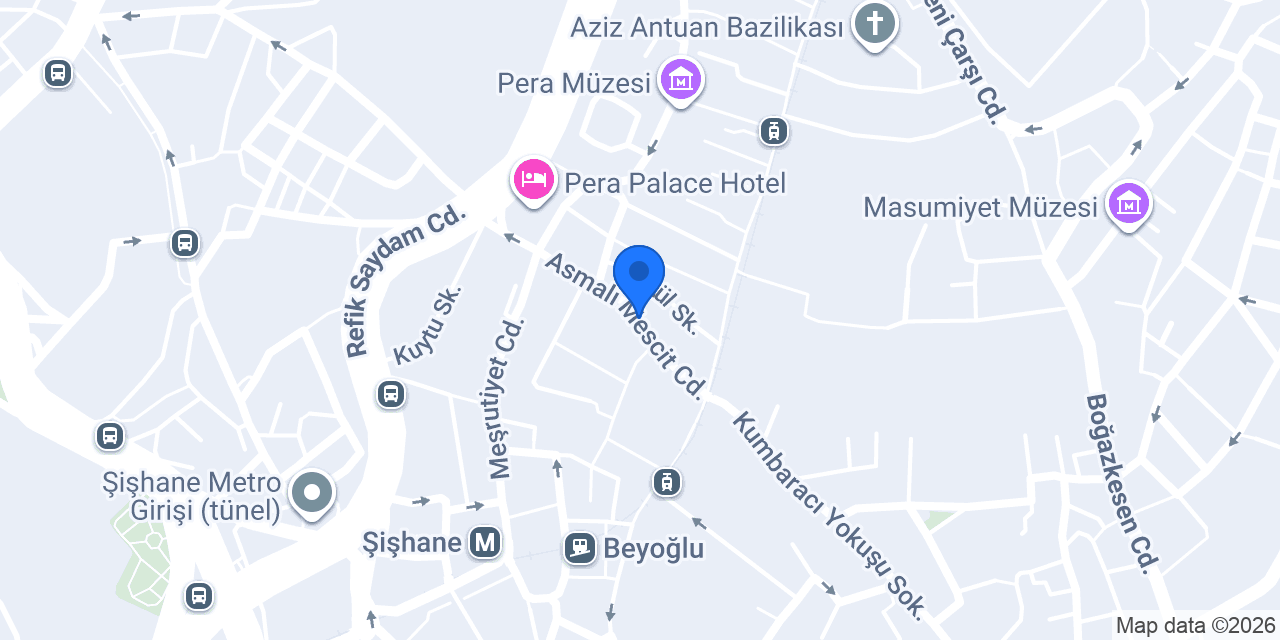 BEYOĞLU 2. NOTERLİĞİ konumu
