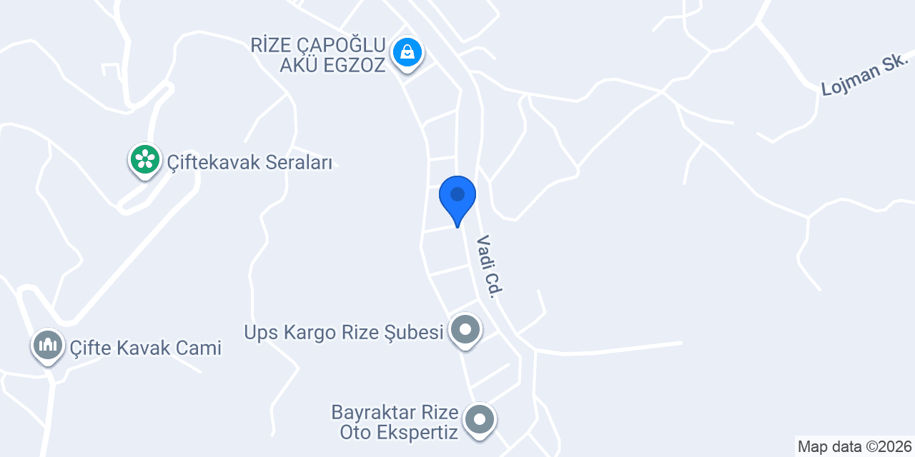 RİZE SİLAH konumu