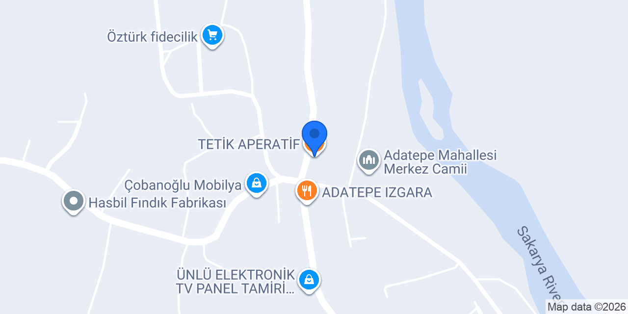 TETİK APERATİF konumu