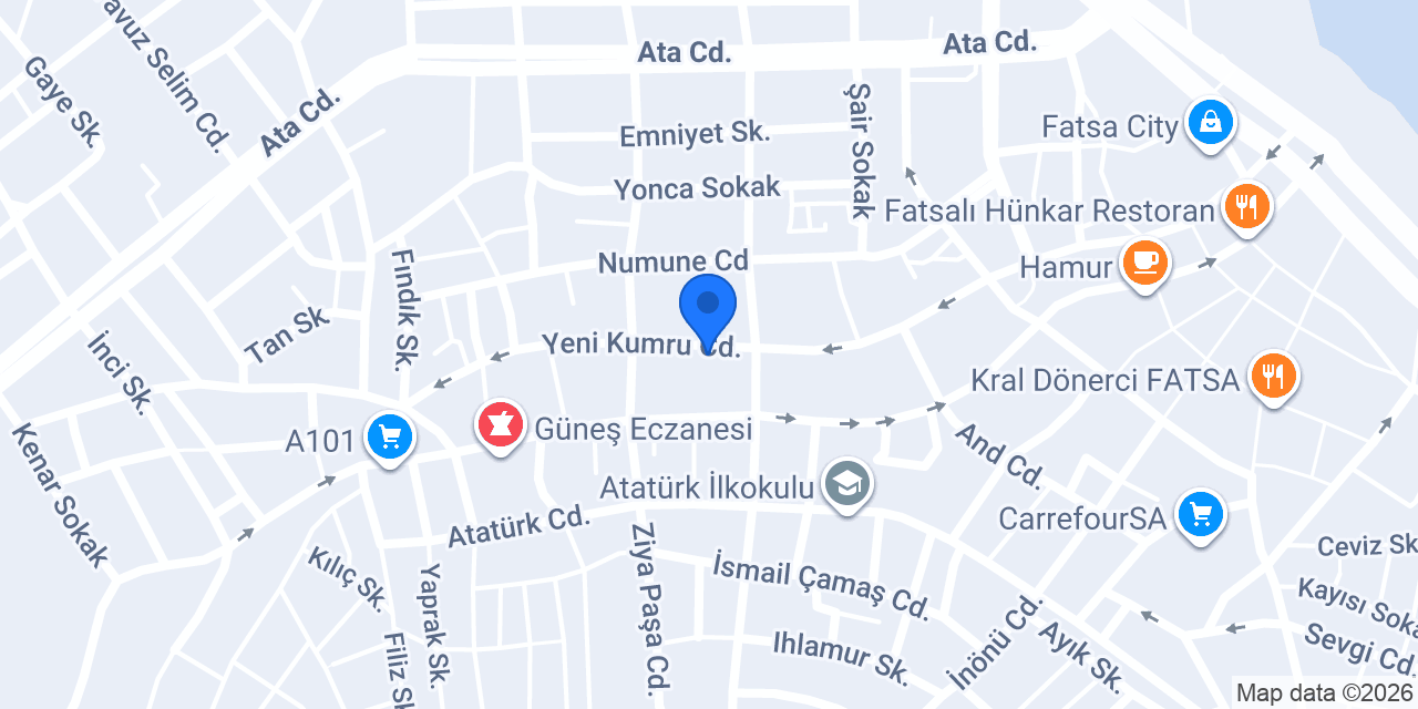 Nokta Eczanesi konumu