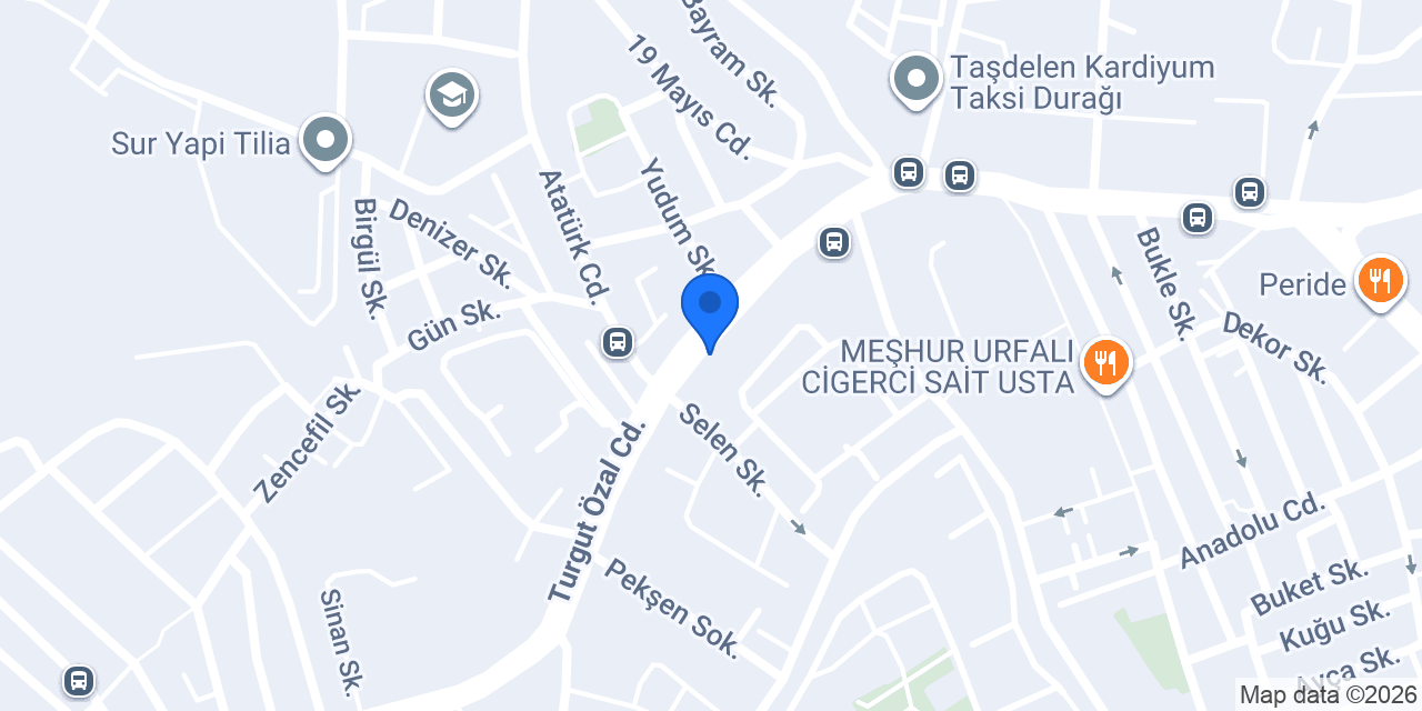 TAŞDELEN PTT konumu