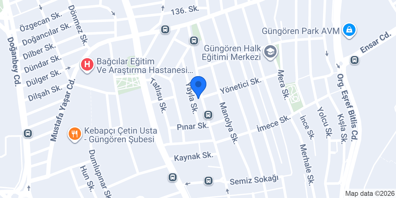 Metin Elektrik konumu