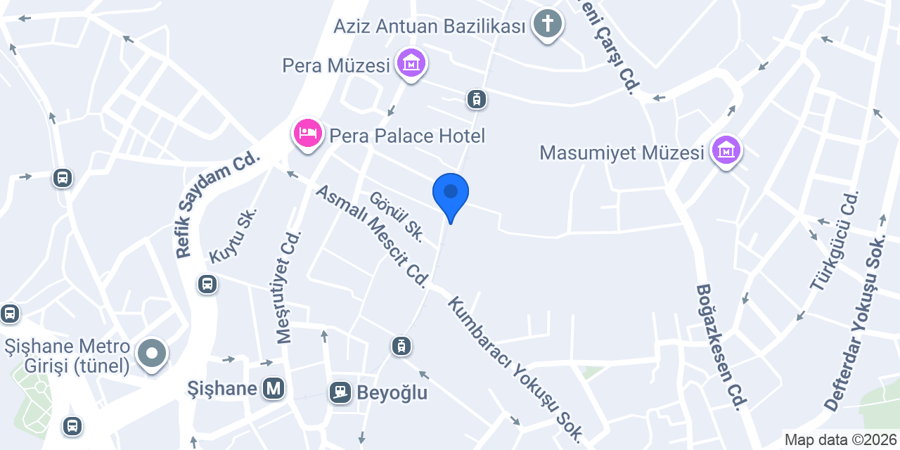 Santa Maria Draperis Kilisesi konumu