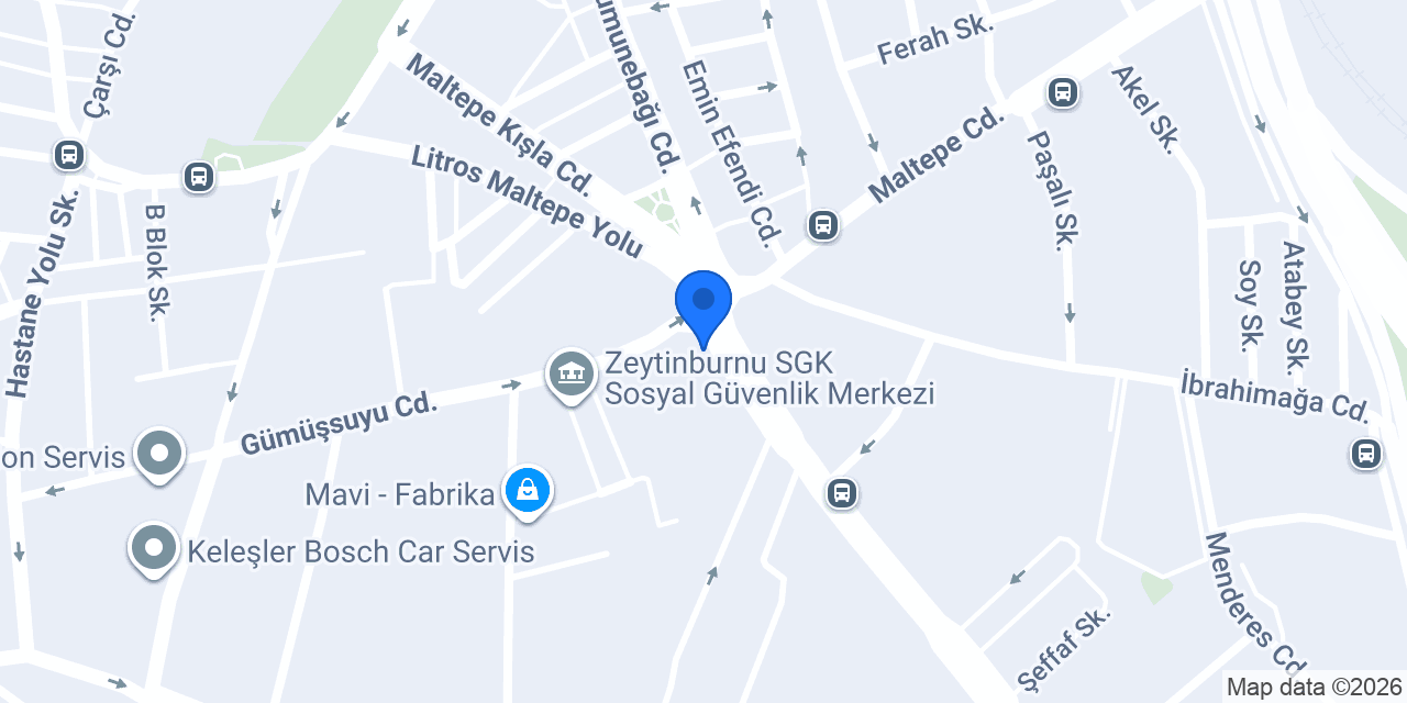 Eyüp 6. Noterliği konumu
