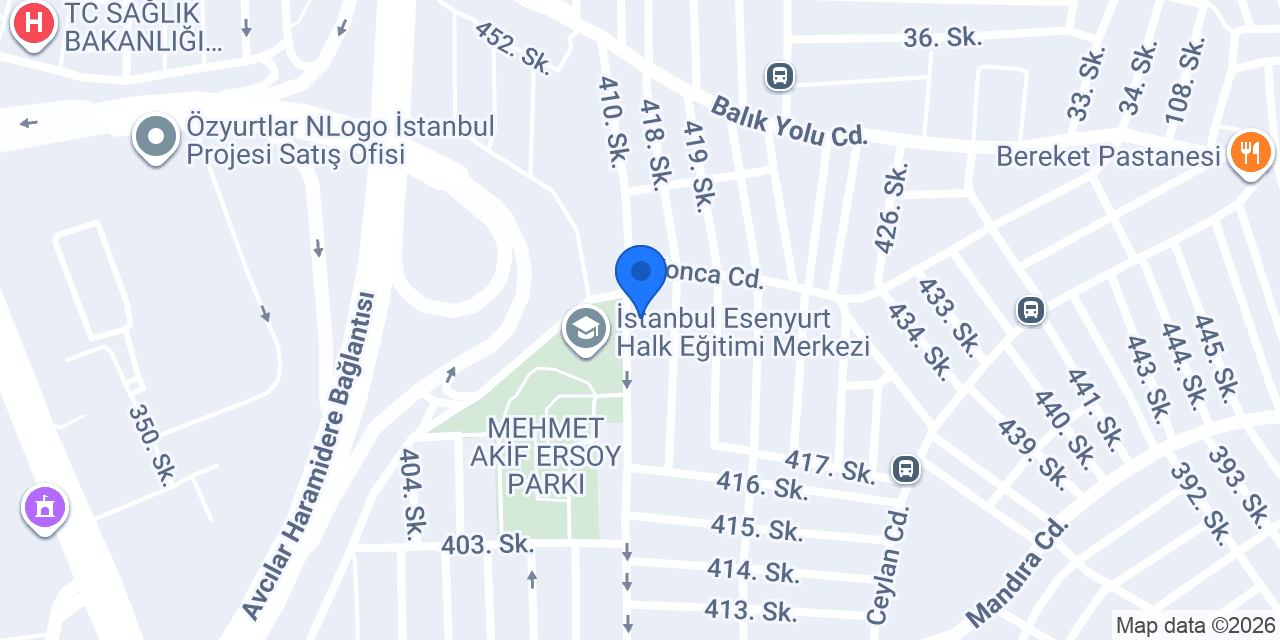 Asudem Eczanesi konumu