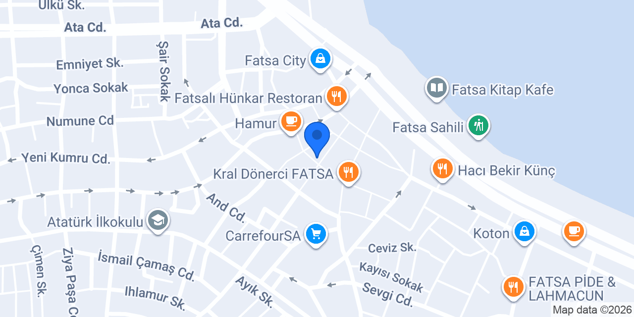 Av. Anıl Şeker Hukuk Bürosu konumu