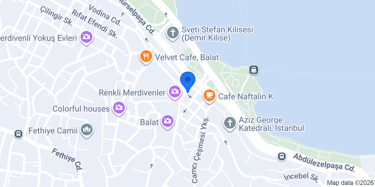 İlter's Coffee - Balat konumu
