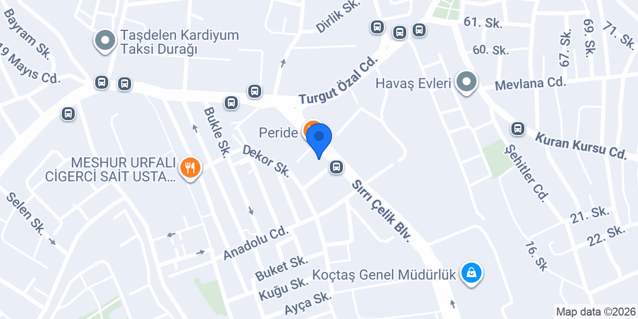 Bestaş Elektronik konumu